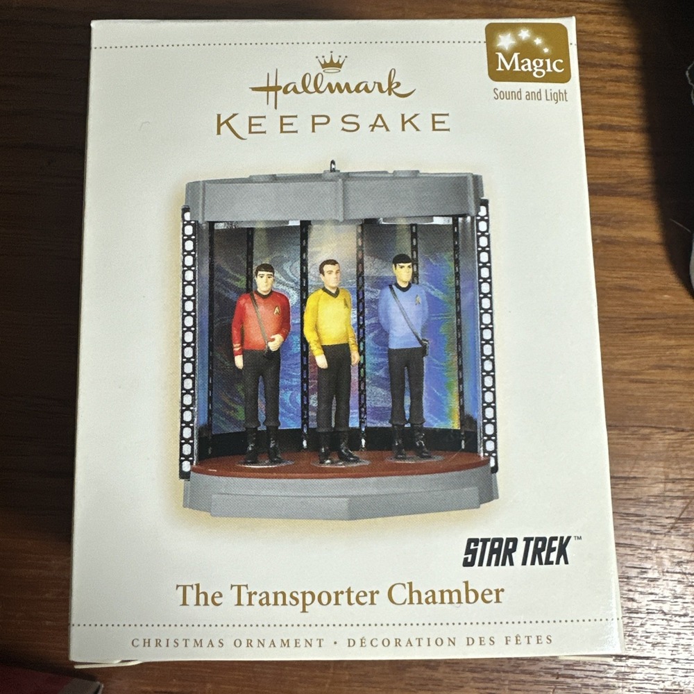Hallmark Keepsake Ornament Star Trek The Transporter Chamber